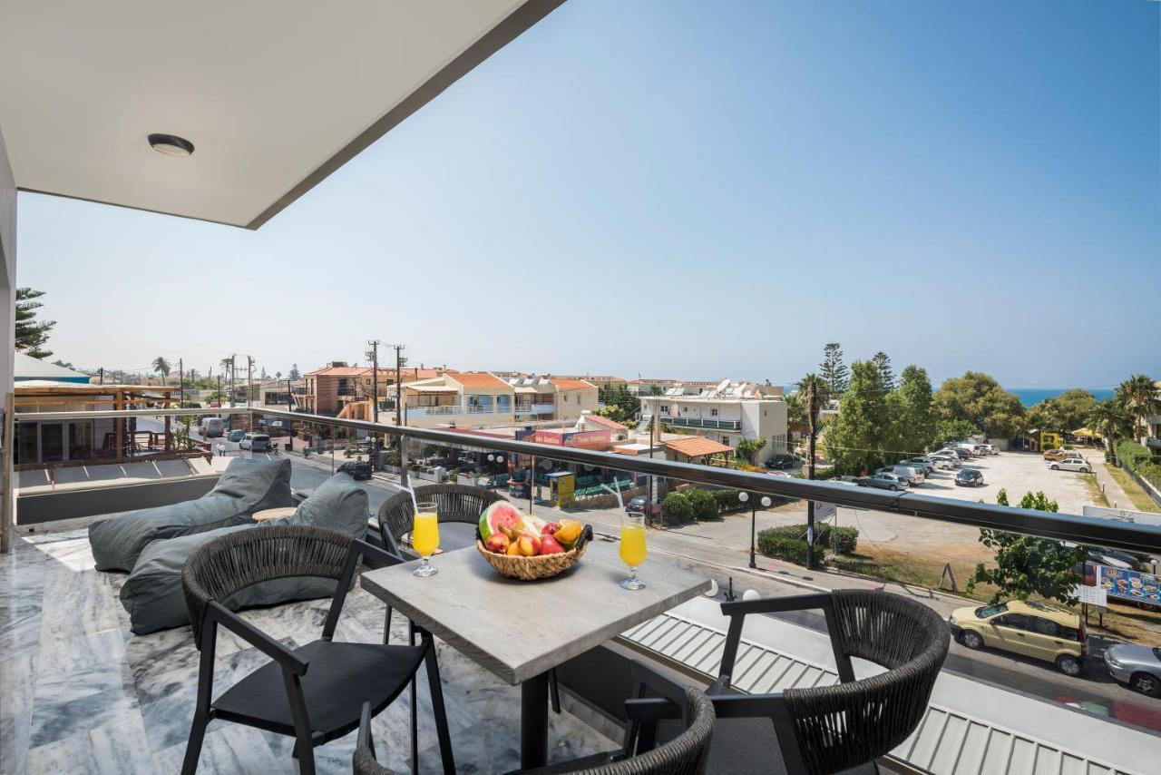 Sun Ray Luxury Apartments Agia Marina Exterior foto