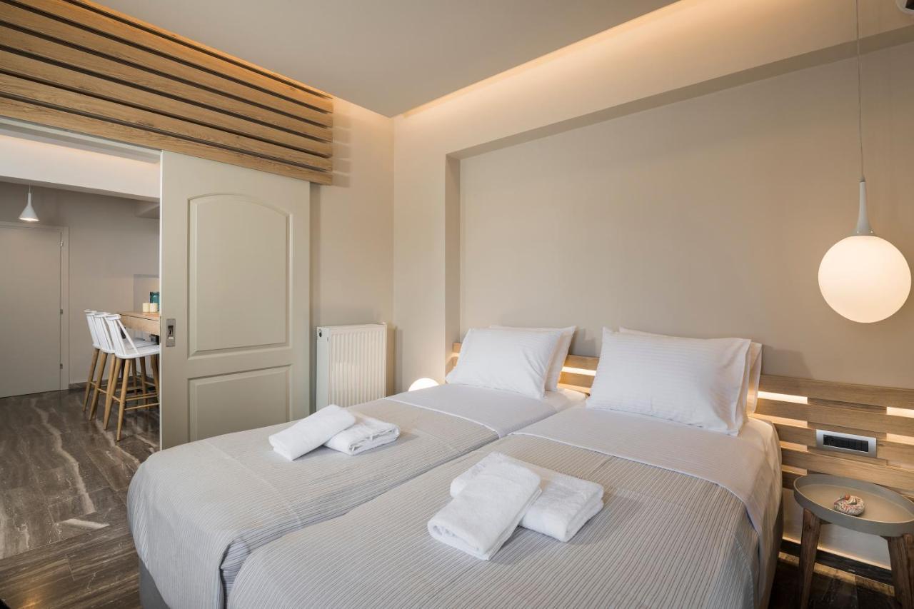 Sun Ray Luxury Apartments Agia Marina Exterior foto