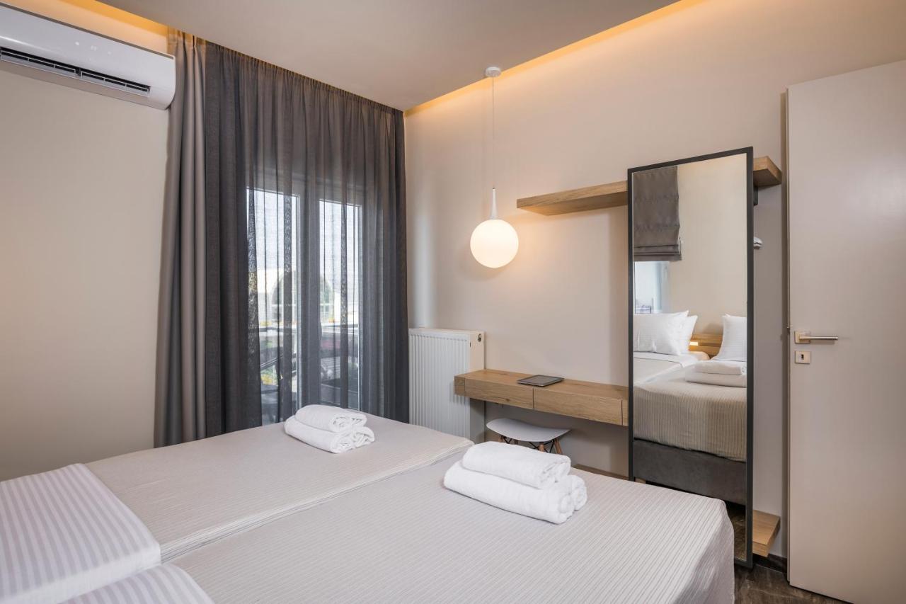 Sun Ray Luxury Apartments Agia Marina Exterior foto