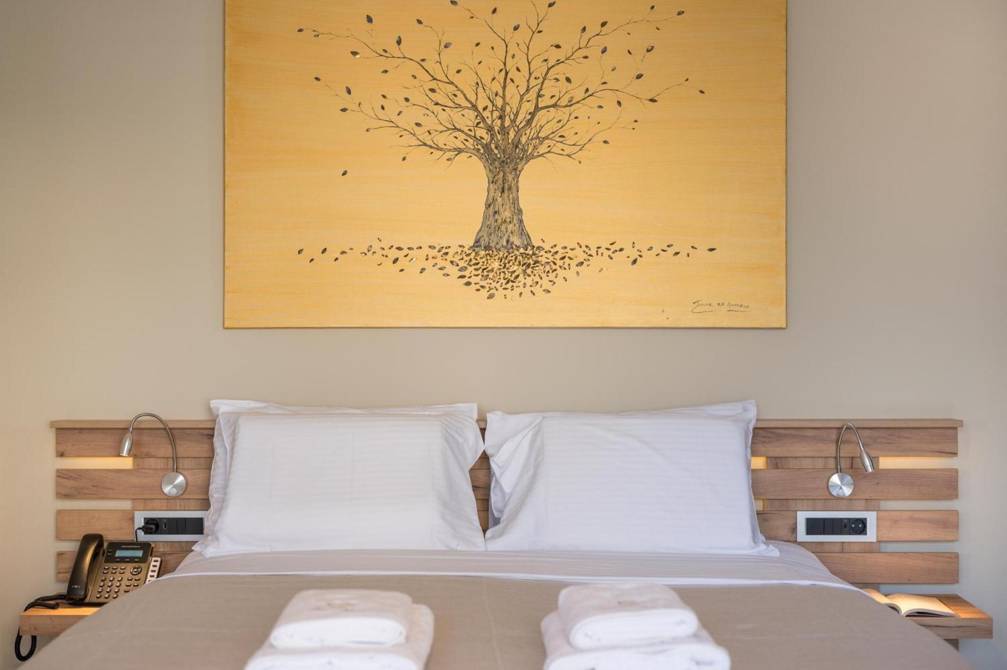 Sun Ray Luxury Apartments Agia Marina Quarto foto